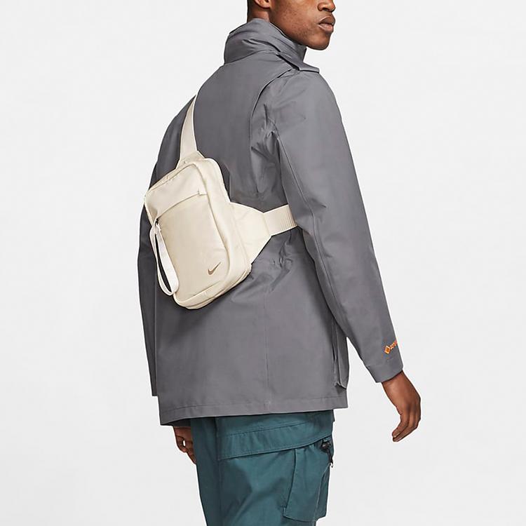 Nike Athleisure Polyester Sling Bag Regular Unisex White BA6144-104