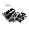 1*2 1*3 26650 26700 26800 Battery Holder Bracket Lithium Battery Plastic Bracket Fixed Bracket DIY Battery Pack Diameter 26.3mm