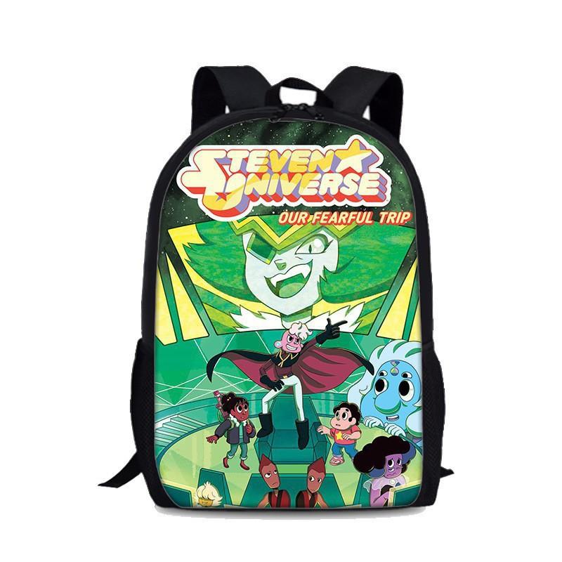 Steven Universe Cartoon Anime Primary and Secondary School Student Backpack
