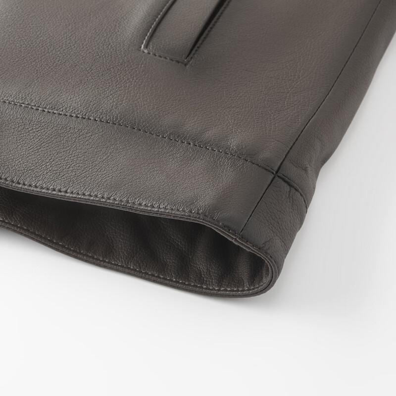 FIRS Men's Genuine Sheepskin Leather Jacket