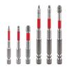 3/6Pcs Strong Magnetic Screwdriver Set 65/100mm Length 6.35mm Hex Shank Electric Screwdriver Bits 1.5mm To 6mm Screwdriver Bit