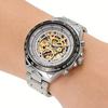 Classic Roma Dial Mechanical Watches Men Casual Sport Watches Luxury Heavy Skeleton Automatic Mechanical Wristwatches Men WINNER