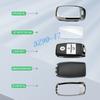 For Kia Optima Sorento Soul Niro Sedona Sportage Carnival Metal Carbon Fiber Car Key Fob Case Cover Keychain Accessories