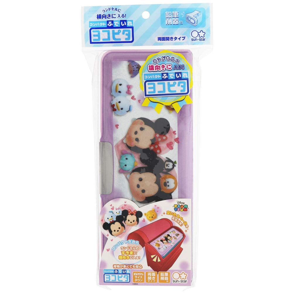 Sunstar Stationery Disney Pencil Compact Pencil Yokopita Hologram Tsum S1313037 Case, Case, Tsum,