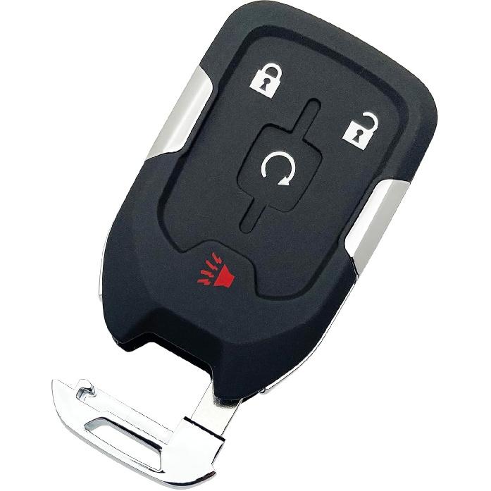 Smart Key Fob Shell Case Replacement Fits For GMC Acadia Terrain Keyless Entry Car Remote Cover HYQ1EA (4 Buttons A)