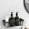 Wall Mounted Bathroom Shelf Shampoo Cosmetic Storage Rack Brushed Gold Storage Organizer Rack Soap Cosmetic Shelf Household Item