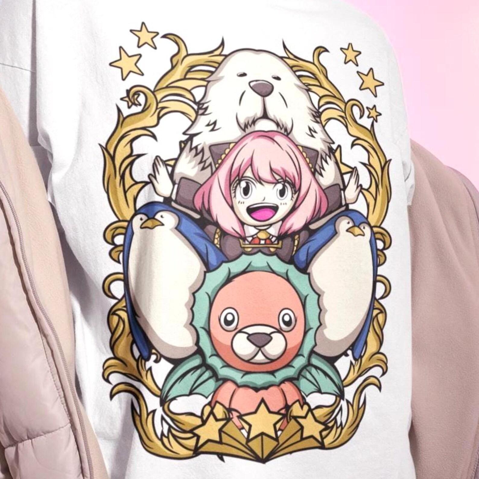 Anya Forger T-Shirt – Anime Cosplay Shirt or Sweatshirt S