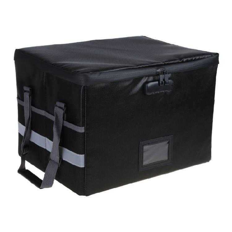 Foldable Fireproof File Box with Lock File Folder Organiser 1