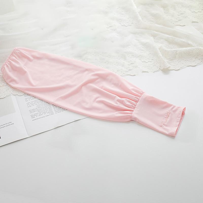 Sun Protection Cooling Ice Sleeves Anti-Uv Silk Arm Cover For Men Women Light And Loose Breathable Ice Sleeves Outdoor Summer