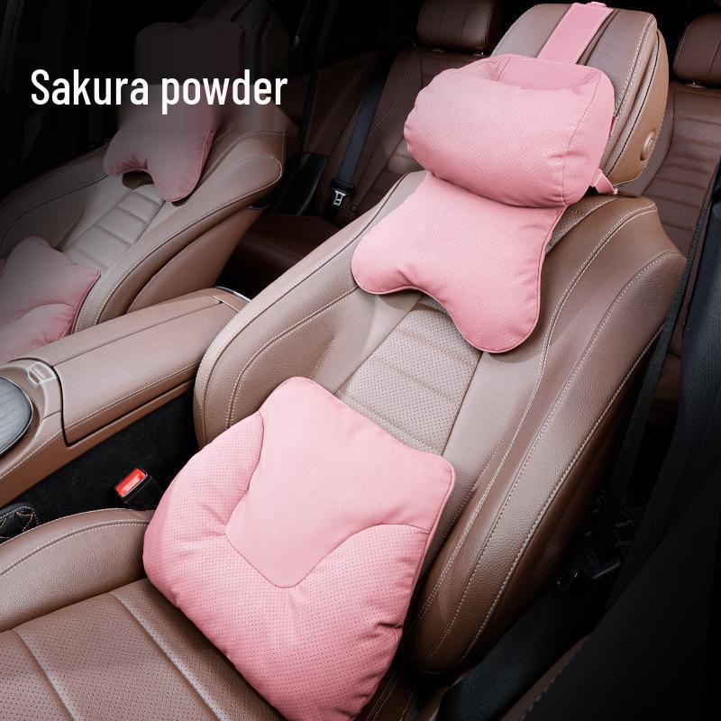 ZADENNI Car Neck and Back Pillow for Tesla, Li Auto & Volkswagen Seats