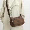 Large Capacity Crossbody Women's Shoulder Bag Multi Compartments Waterproof Nylon Leisure Dumpling Bag for Mom