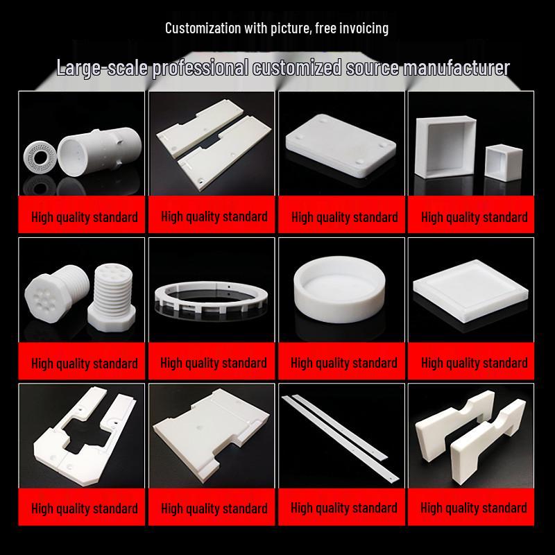 White High-Temperature Resistant PTFE Plastic Rod