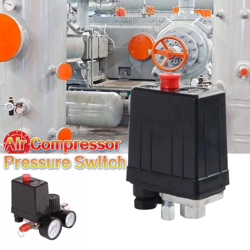 Pneumatic Control Automatic Air Pressure Switch Black Automatic Control Valve Switch  Dustrial Use