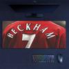 Beckham Mouse Pad, Large Gaming Desk Mat, Non-slip XXL Mousepad for Laptop & Tablet, Mini PC Playmat with Stitched Edges