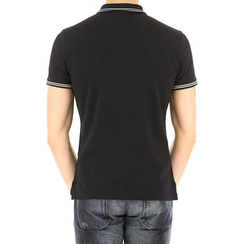 EMPORIO ARMANI Polo Shirt Men's Black 8N1F30-1JPTZ-0999