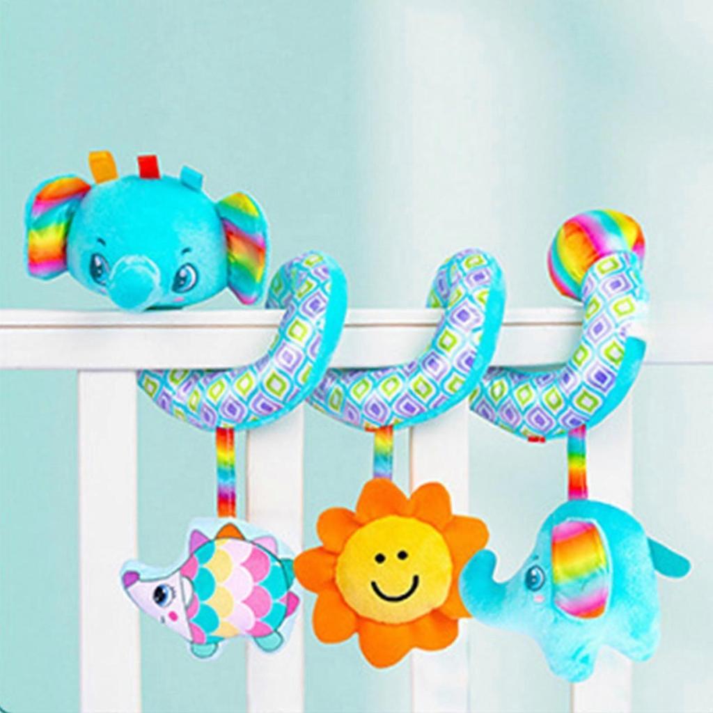 Colorful Bed Wrapped Around Children's Bedside Bell Bedside Pendant Fabric Decoration Pendant Toys