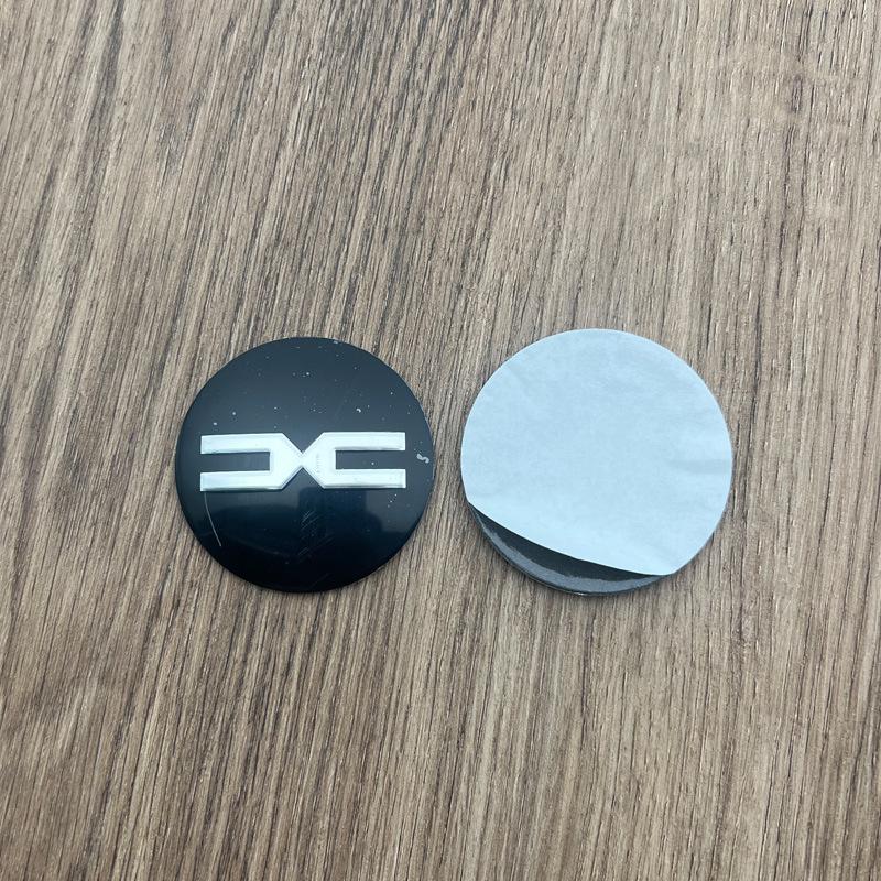 Dacia 56mm Modified Wheel Center Hub Emblem Decal Sticker Logo Badge Fit For 60mm Wheel Hub Cover