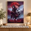 Itachi Uchiha Custom Name Diamond Painting Personalized 5D Full Drill DIY Diamond Art Home Decor