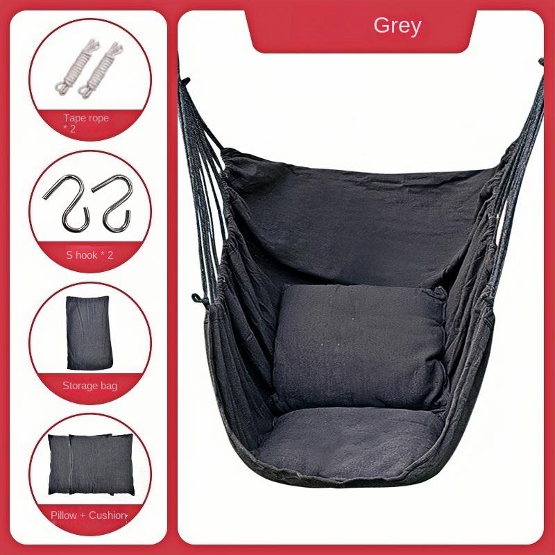 Для подвешивания веревочное подвесное кресло кресло-качалка студенческое общежитие подвесное кресло кресло-качалка с 2 подушками для дома и улицы