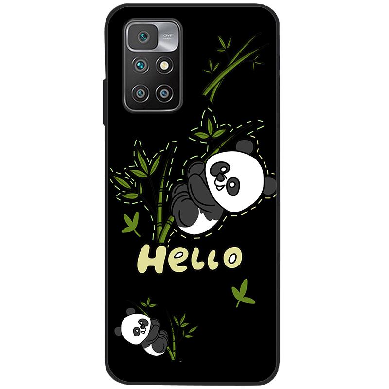 For Xiaomi Redmi 10 Case Silicone Soft TPU Back Cover For Xiaomi Redmi 10 Redmi10 Phone Cases Cute Painted Cover Shockproof Capa