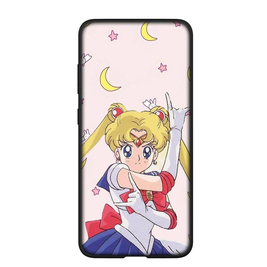 Phone Case for iPhone 17 16 15 Xiaomi Poco F8 F7 X7 X6 M8 C85 C75 C71 Redmi Note 14 13 12 11 Pro Max A3 A4 14C 13C 12C 15C Cute Sailor Moon Girl Cover