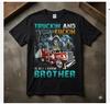 Truckin Funny Truck Driver Highway Big Rig Hauling Gift Graphic Unisex T-shirt