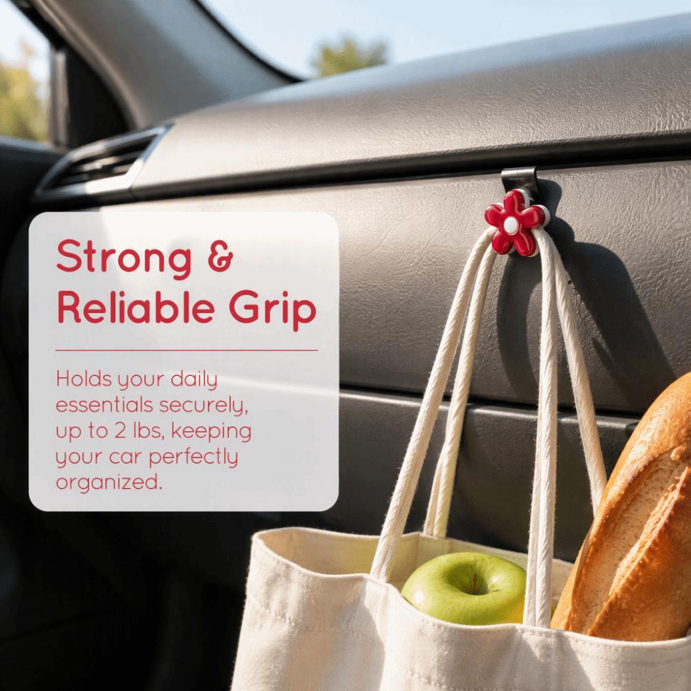 Cartoon Pattern Car Storage Hook Universal Hidden Glove Box Hanger Large Load-Bearing Car Organizer Clips