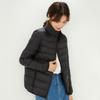 Women's Lightweight White Duck Down Jacket 2023 - Short, Hooded, Stand Collar, Fashionable Thin Style for Autumn/Winter