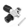 Silver Diving Tank Valve Metal 3000Psi 250Bar 3/4-14NPS Durable Replacement Spare Parts