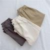 Children's Autumn Solid Color Mid-rise Long Pants, Small and Medium Sizes, Loose and Casual, Outerwear Harem Pants