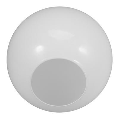 Glass Ball Lampshade Milky White Round Flat Opening Replacement Globe Light Cover Sphere Shade for Post Pendant Wall Sconce