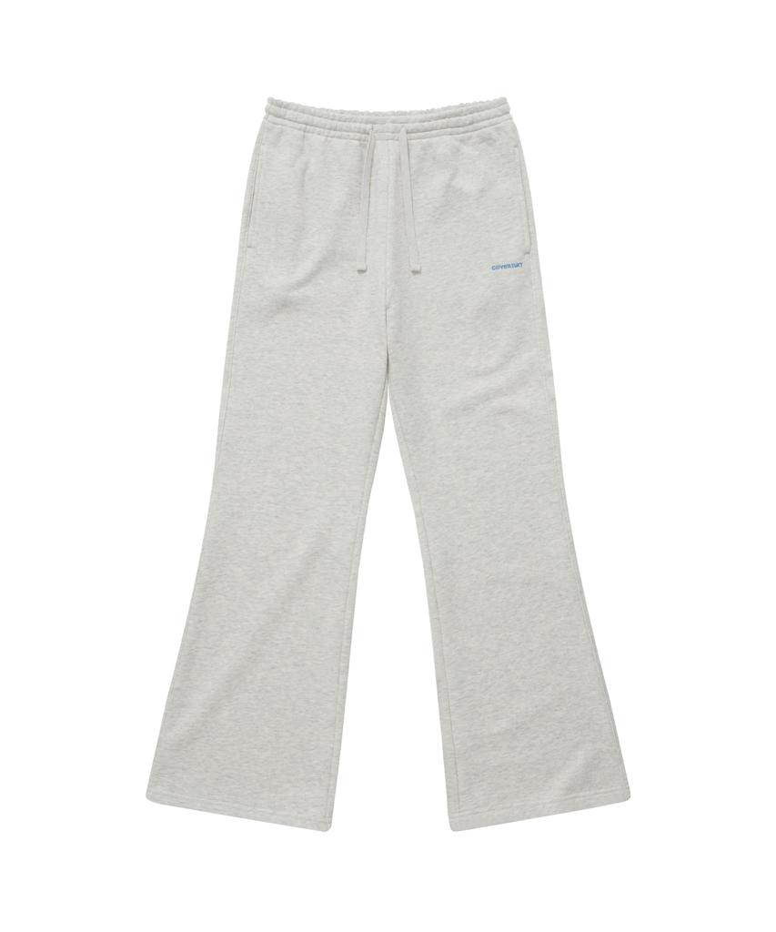 COVERNAT WOMAN Semi Bootcut Sweatpants Oatmeal