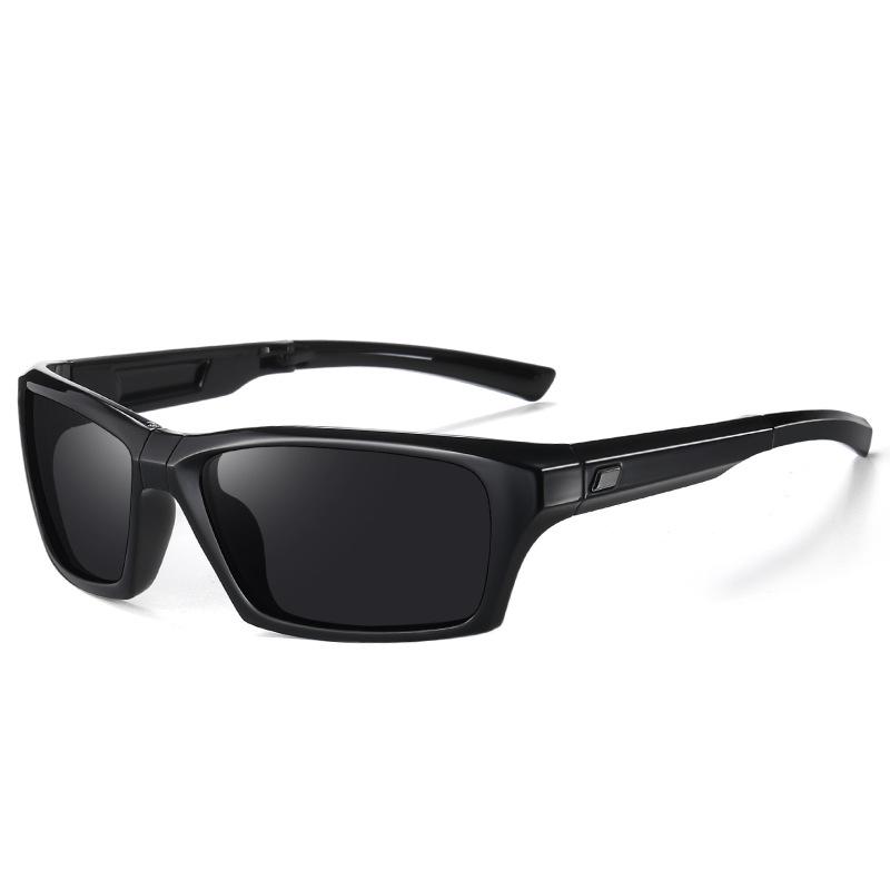 New Tr90 Polarized Outdoor Cycling Colorful Sunglasses, Hiking and Mountaineering Glasses, European and American Windproof Folding Glasses