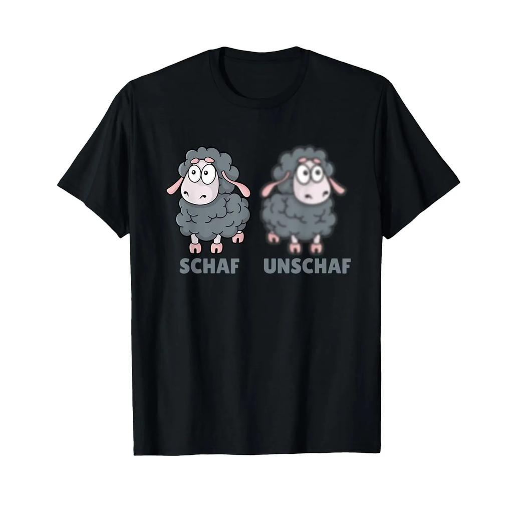 Sheep Unsheep Pun For Photographers T Shirt Vintage Unisex Fashion Breathable Top For Everyday Wear Designer Clothes