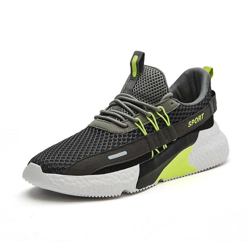 Mens Running Shoes Breathable Lightweight Morning Walking Parks Slow Jogging Cities Leisure Sports Snug Sneakers for Man