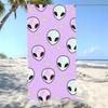 Dreamy Aliens Towel Beach Towel Oversized Super Absorbent Soft Swim Beachtowels For Men, Women