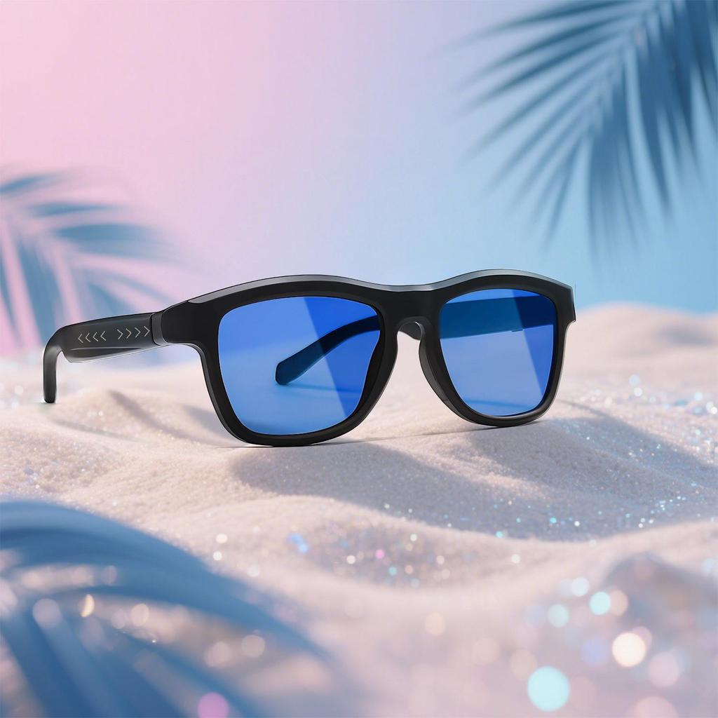 Occhiali Intelligenti GV90: Protezione UV400 che cambia colore, Fotografia con telecomando, Traduzione AI e Bluetooth