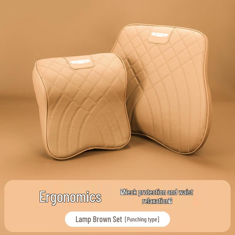 Geely Galaxy E8 Car Headrest and Neck Pillow with L6 Backrest Lumbar Support