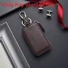 Leder Schlüsselhalter für Männer Frauen Vintage Auto Schlüsselbrieftasche Mit Kartenfach Für den Täglichen Gebrauch