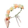 Child Flower Headpiece Elastic Floral Crowns Hairband Fashion Hair Accessories For Birthday School Parties And Photos
