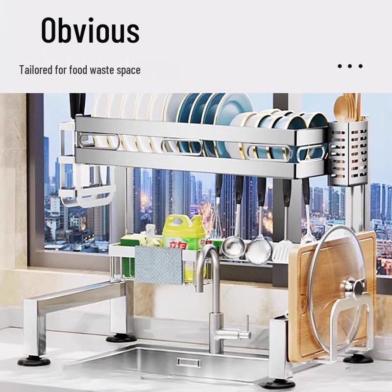 Yingbai 55cm Single-Layer Sink Storage & Dish Rack