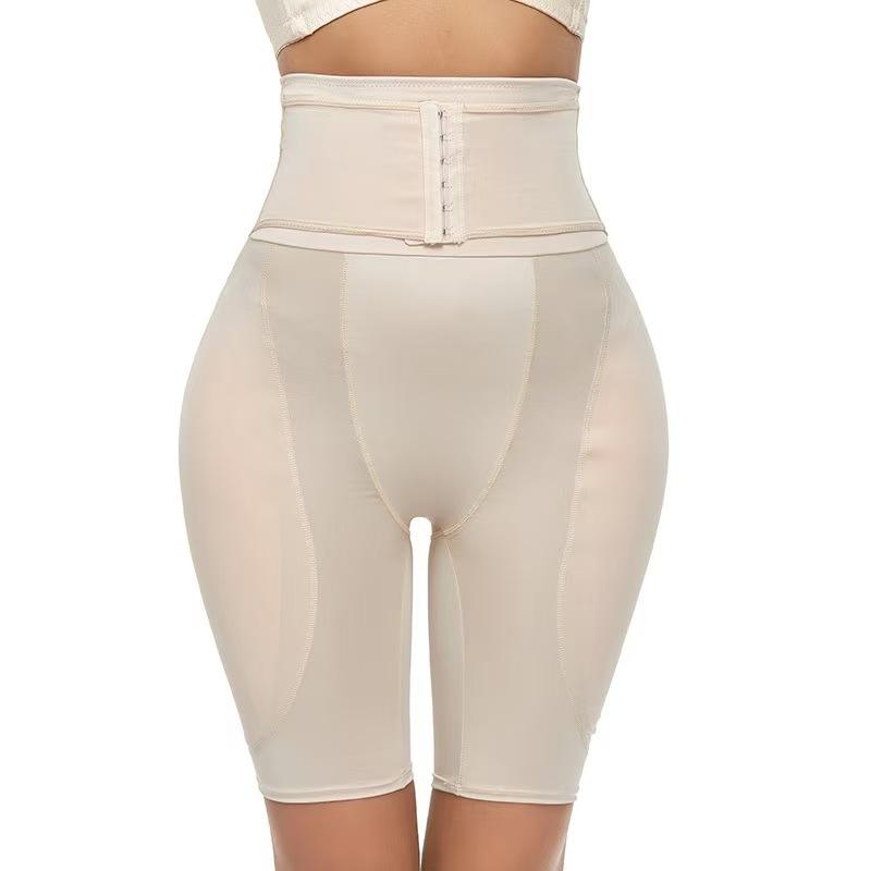 Women High Waist Tummy Control Hip Enhancer Shapewear Shorts