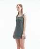 REST&RECREATION Denim Mini Dress - Gray