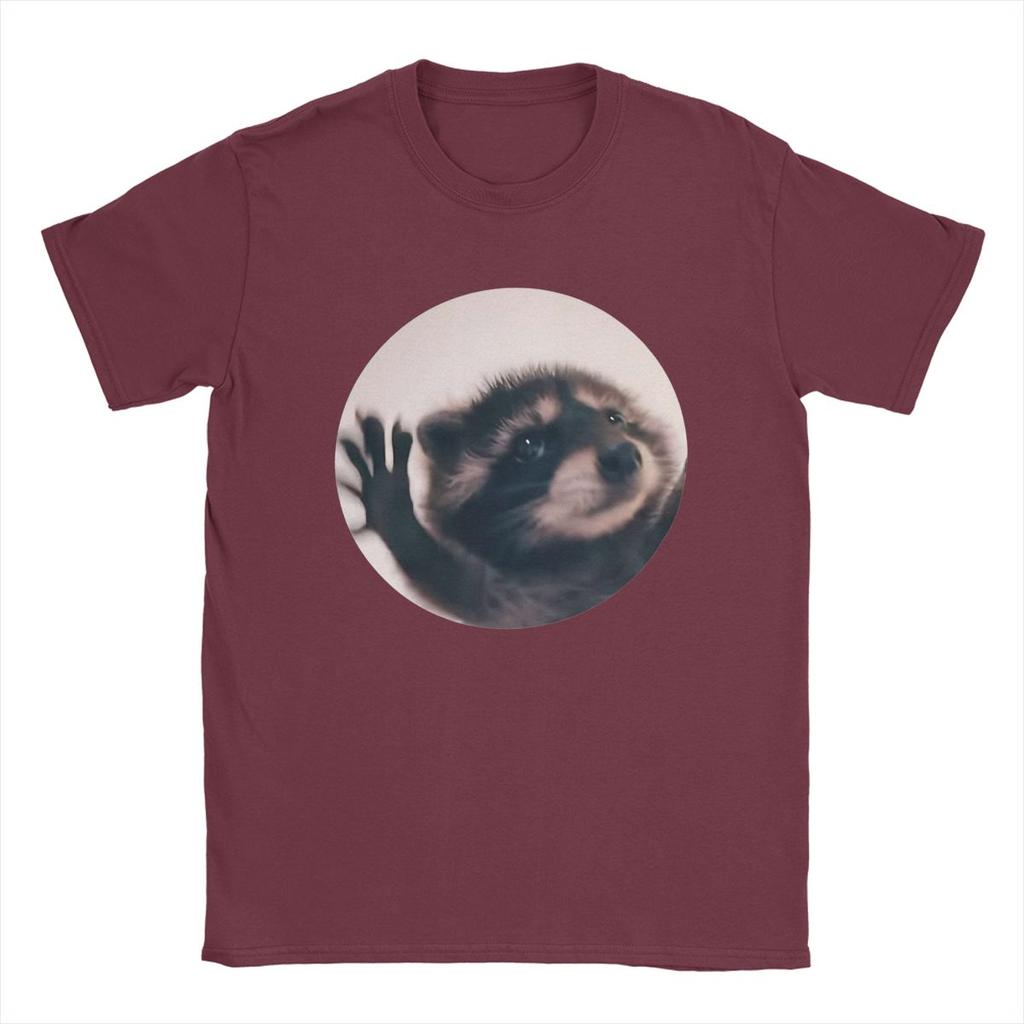 T-shirts Raton Laveur Pedro Hommes Super T-shirts en Coton Col Rond Manches Courtes Nouveauté Vêtements
