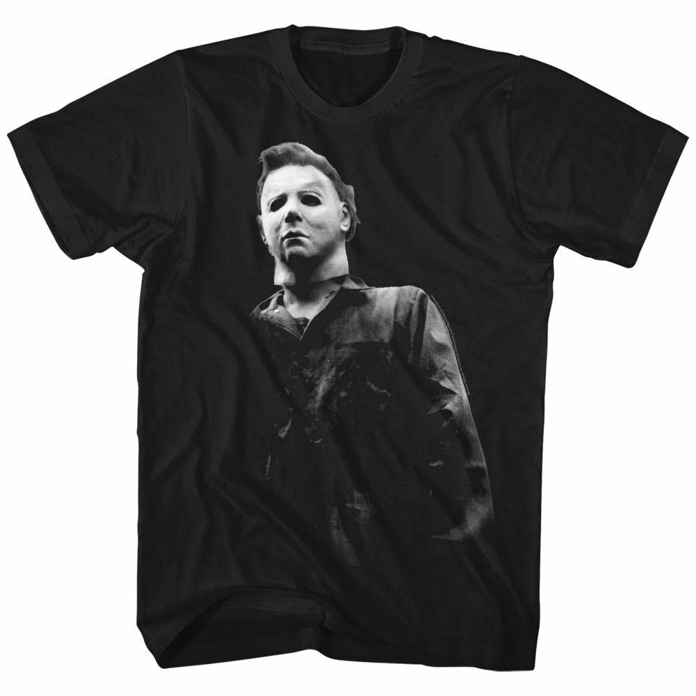 Halloween Boo Black Adult T-Shirt S