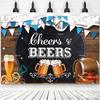 Whisky Zigarre Vintage Holz Fotografie Hintergrund Männer Geburtstagsdekorationen Partyzubehör Sommer Stil Bar Wanddekoration Vorhang