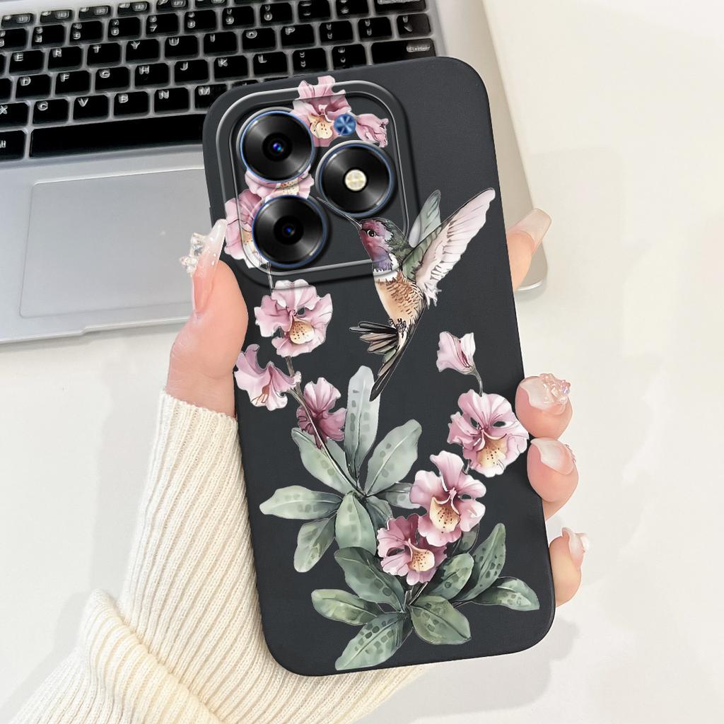 For Infinix Hot 40 Pro Case X6837 Fashion Cat Cartoon Cover Soft Silicone Phone Case For Infinix Hot 40i Hot40 Pro Hot40i Fundas