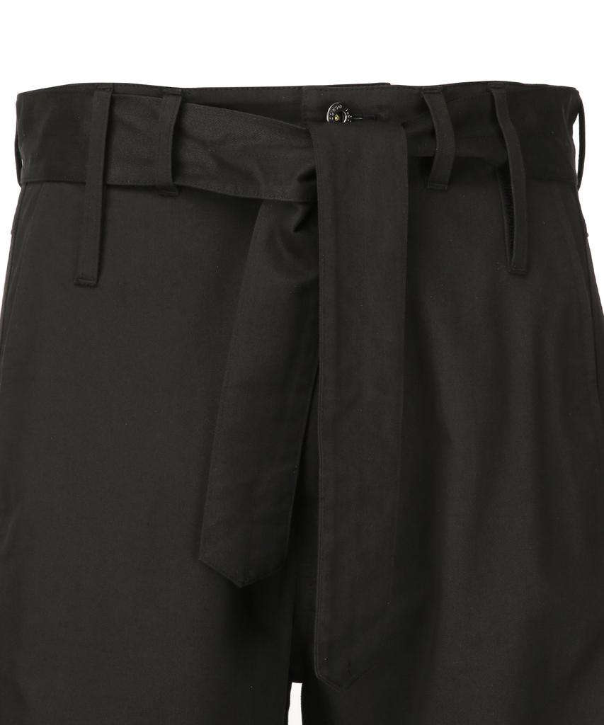 Il Corso Lexio Belted Curved Pants Black Iepa5E009Bk