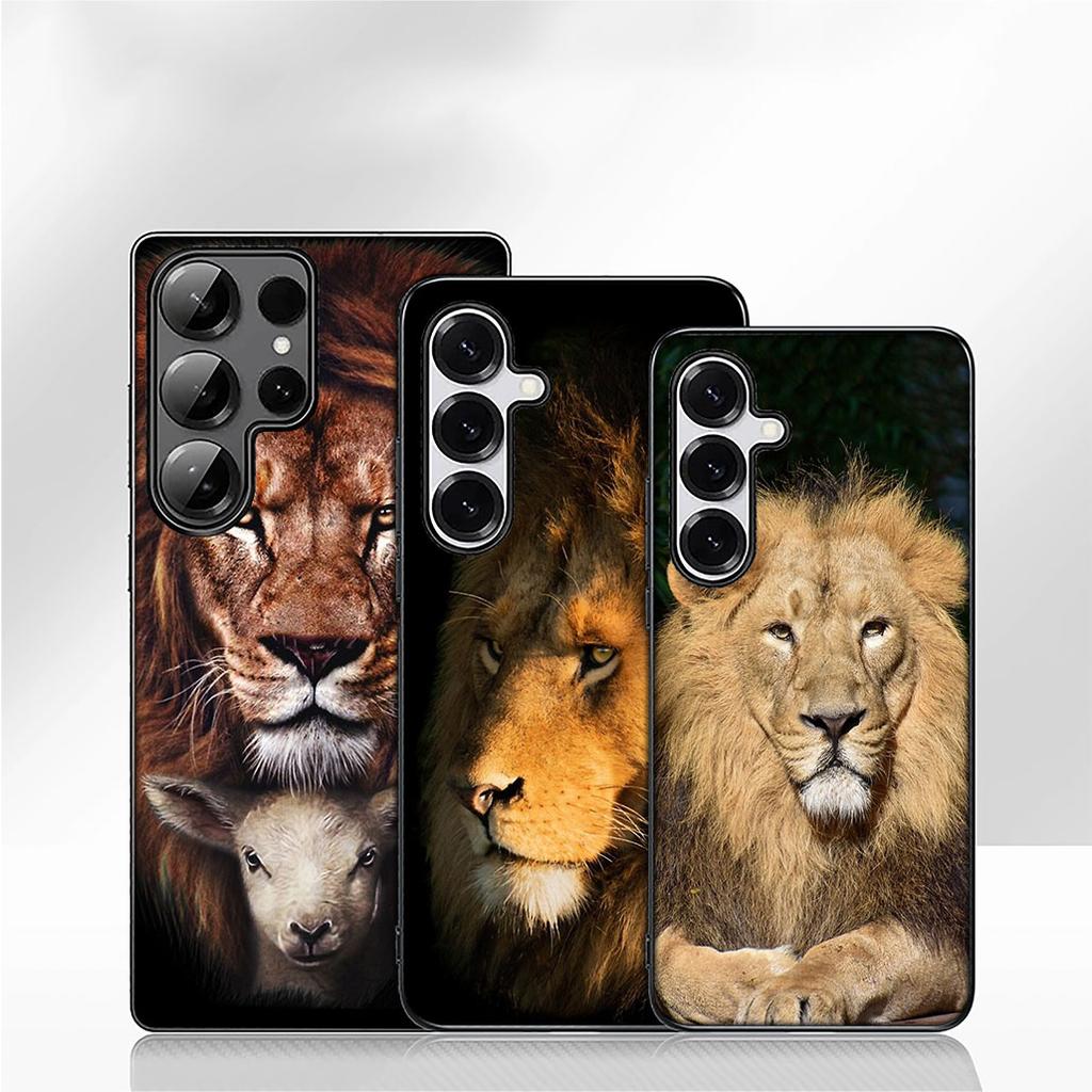 Lion Art Cover Phone Case for Motorola Moto G04 G13 G14 g45 G22 G23 G20 G32 G34 G35 G64 G82 G84 G53 G60 G72 E14 E15 E13 E22 E20
