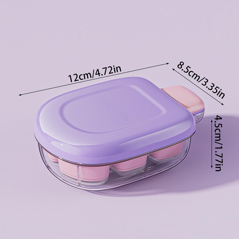 6 Grid Silicone IceCube Molds Big Tray Mold IceCube Maker Reusable Durable Bar Pub Whiskey Cocktail Ice Block Maker Model